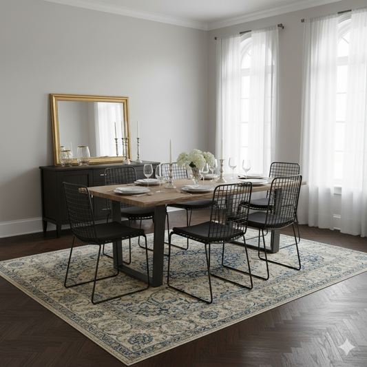 Mesa de comedor de acacia maciza de 180 cm | Acacia Forest