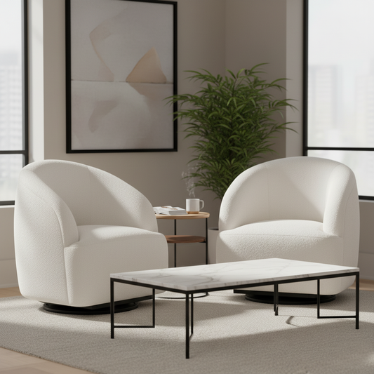 Silla giratoria blanca | Mango Gubi Nuevo