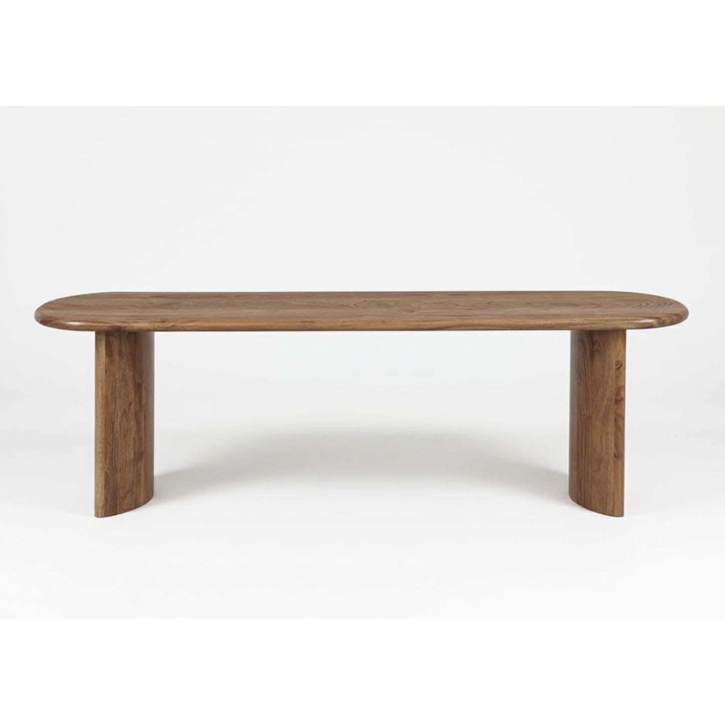 Banc arrondi bois massif | Acacia Ellipse