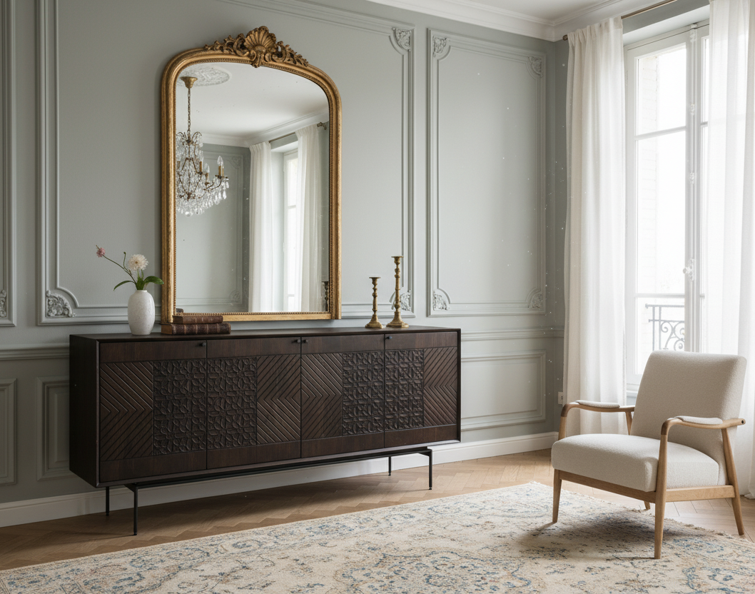 Aparador 4 Portas | Contemporâneo