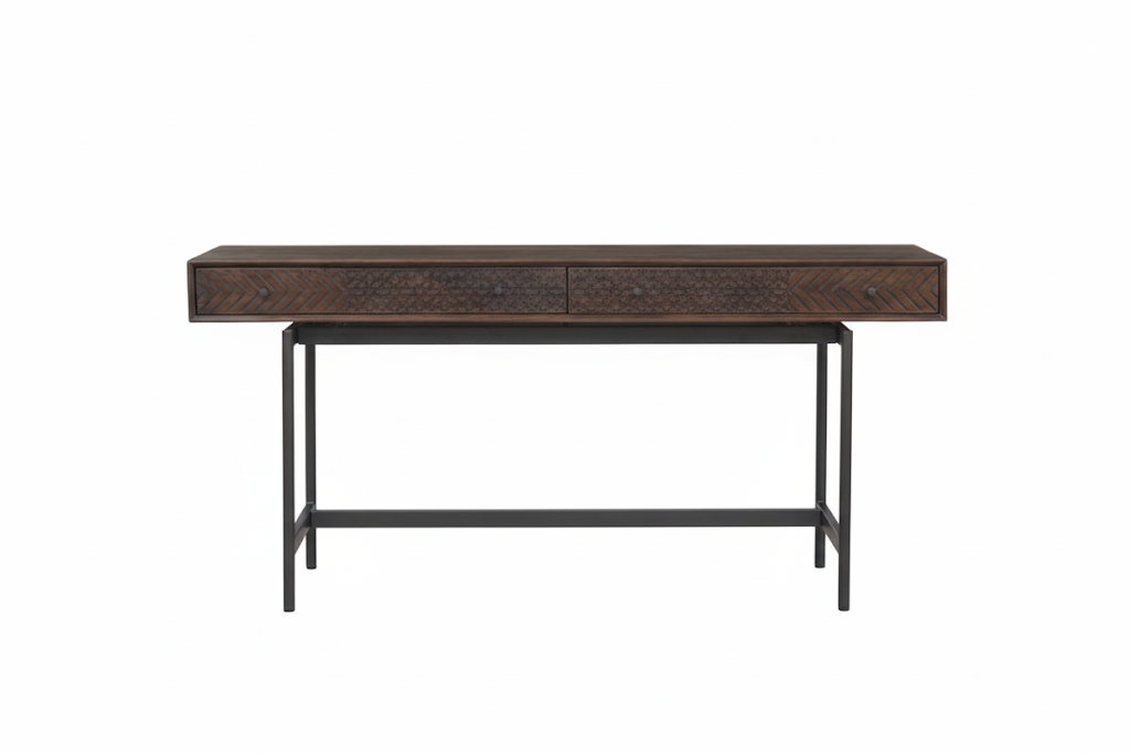 Consola com 2 gavetas | Contemporâneo