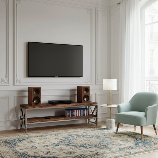 Meuble TV 2 etageres 180 cm | Chelsea