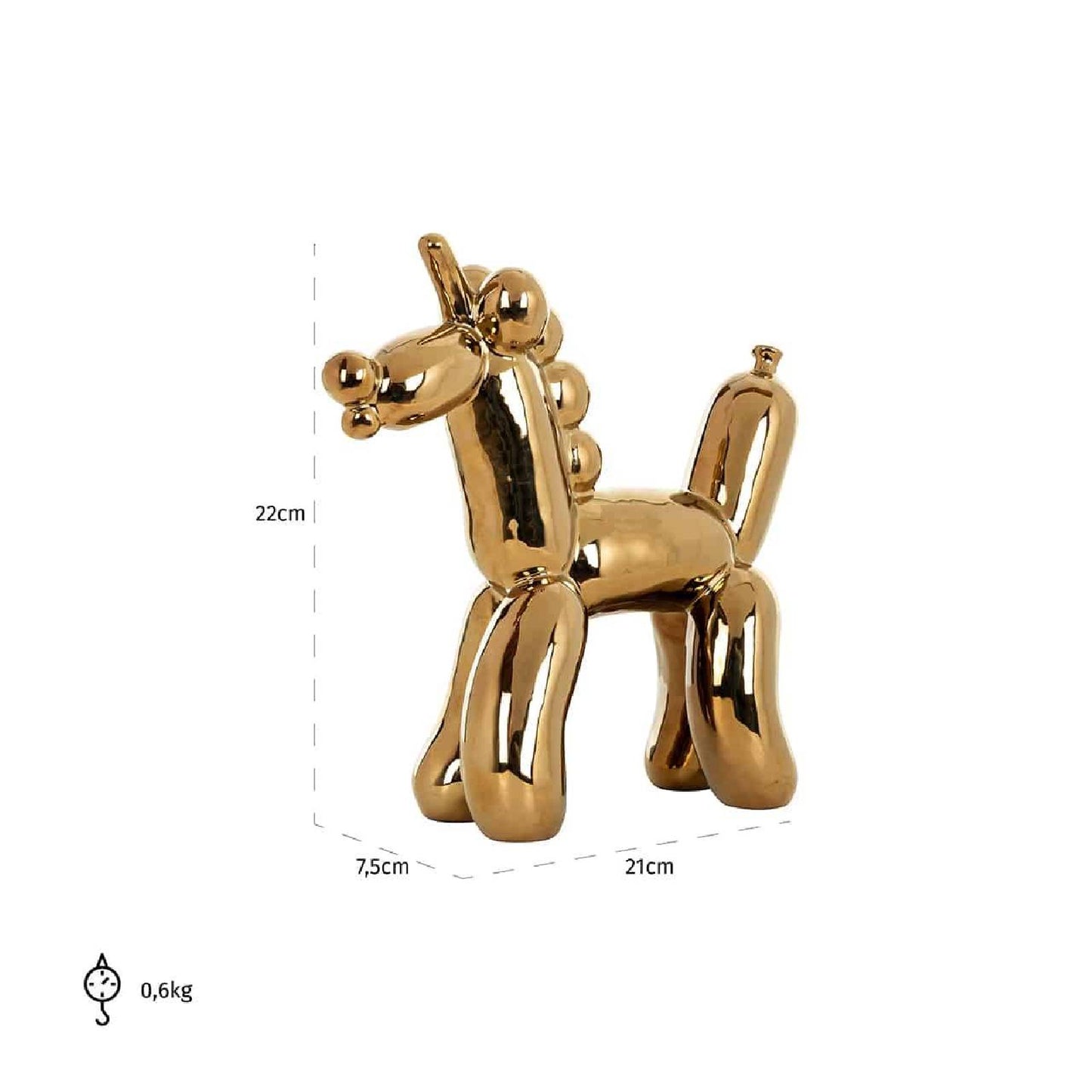 Deco object Balloonicorn or (or)