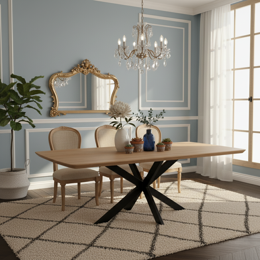 Mesa de jantar oval 220x105 | Omer