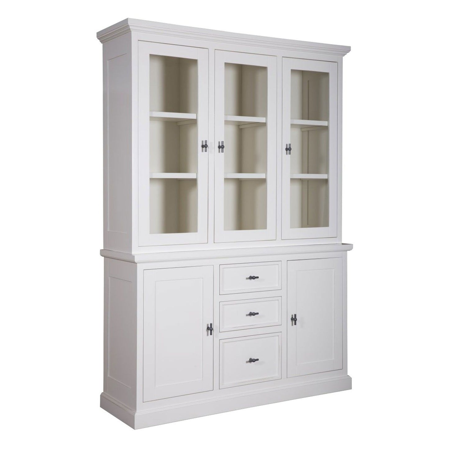 Vitrine 5 portes 3 tiroirs | Pin Tradition