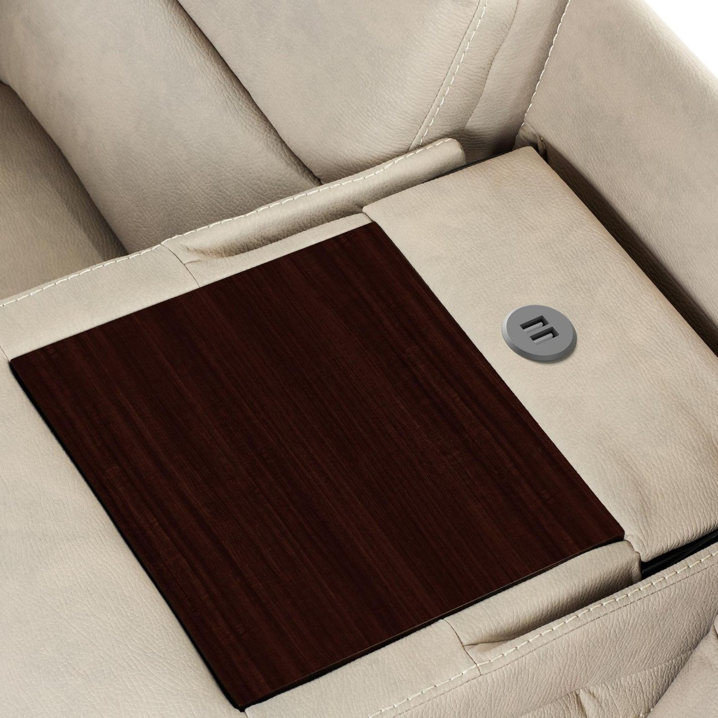 Canapé 3 places, 2 relax électriques Versalles Beige