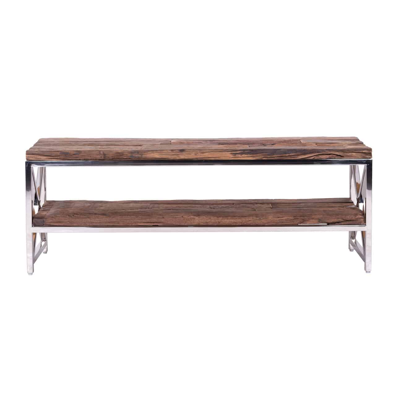 Meuble TV 2 etageres 140 cm | Chelsea