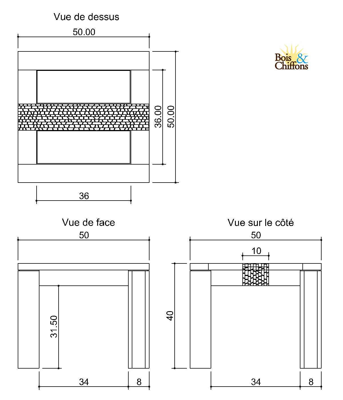 Bout de canapé | Acacia Tatoo