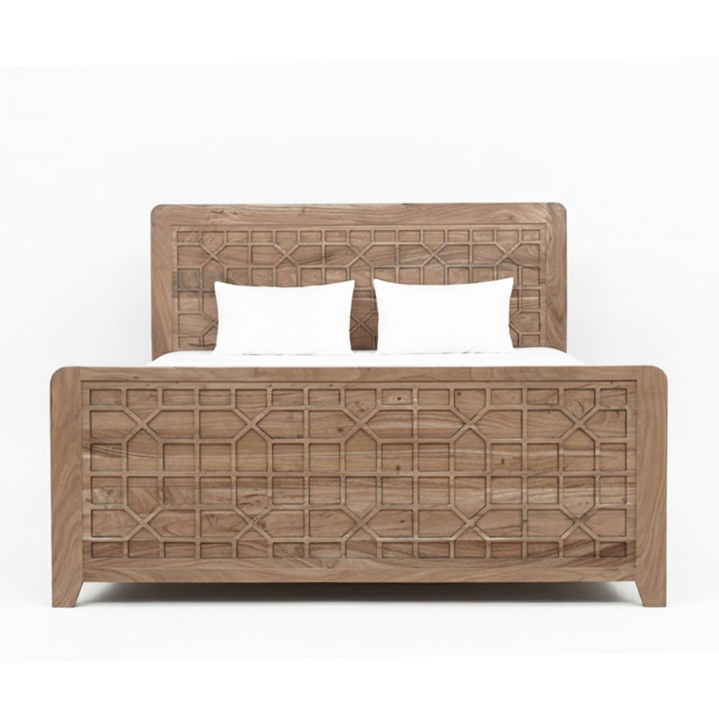 Cama queen size 160x200 cm | Acacia Punjab-II