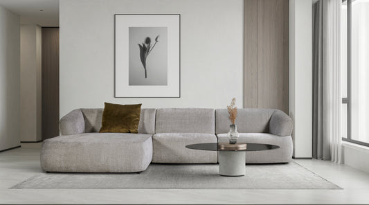 Sofá chaise longue de 3 lugares | Tilburg