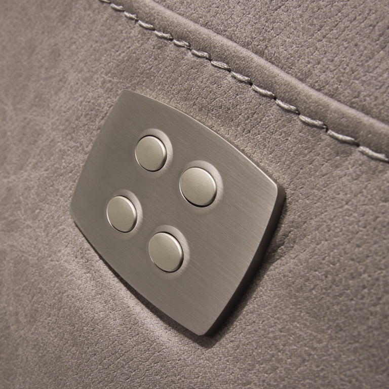 Canapé 2 places, 2 relax électriques | Hamburg Gris