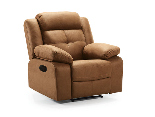 Fauteuil Cuir Relax Manuel | Sydney Beige