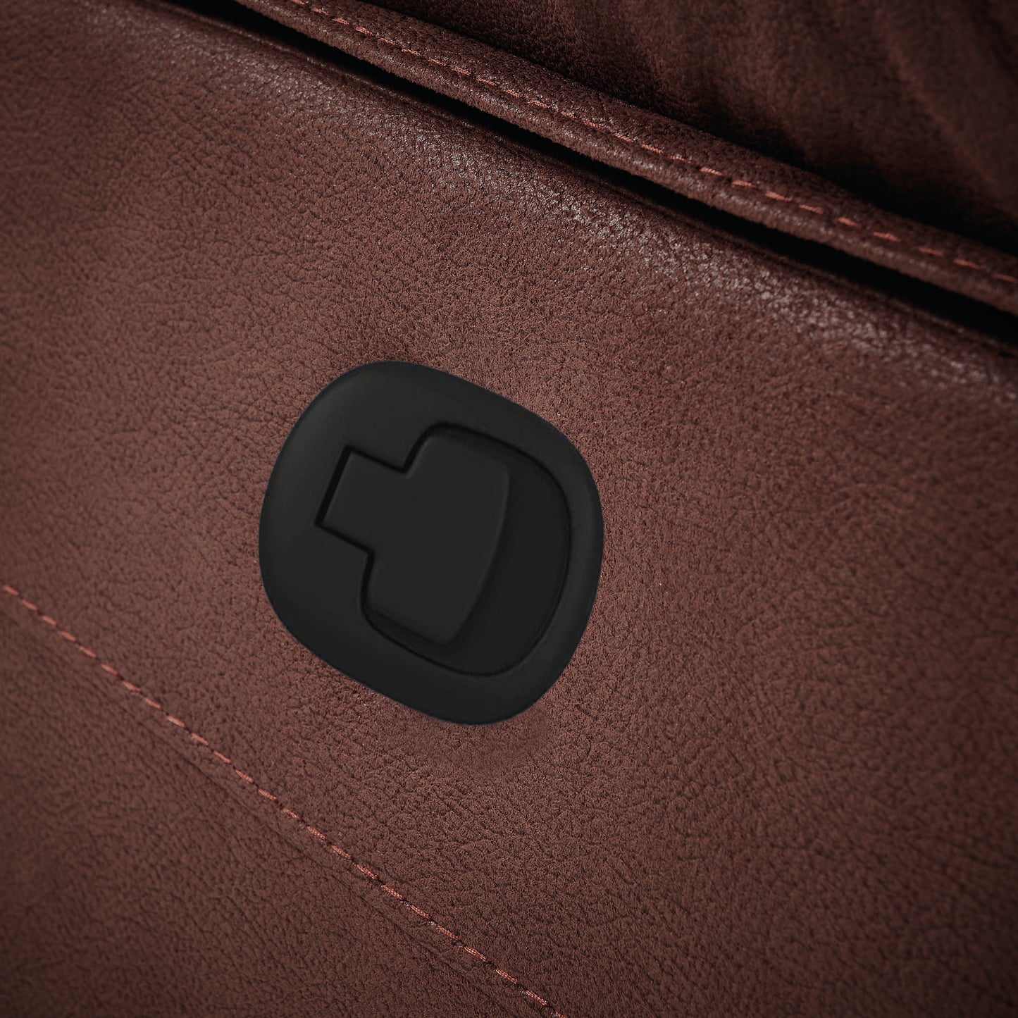 Fauteuil Cuir Relax Manuel | Sydney Chocolat