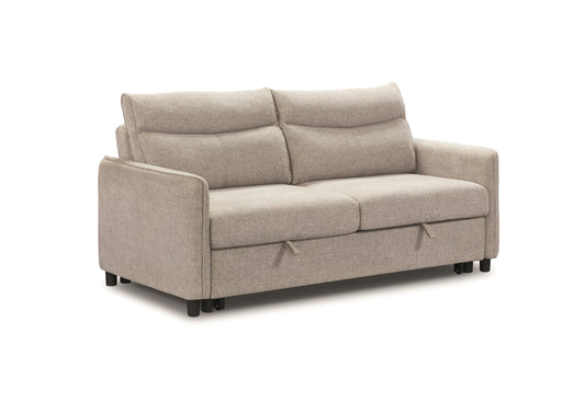 Sofá-cama de 3 lugares | Hudson Grey Claro