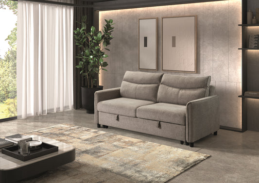 Sofá-cama Hudson de 3 lugares | Cinza Escuro