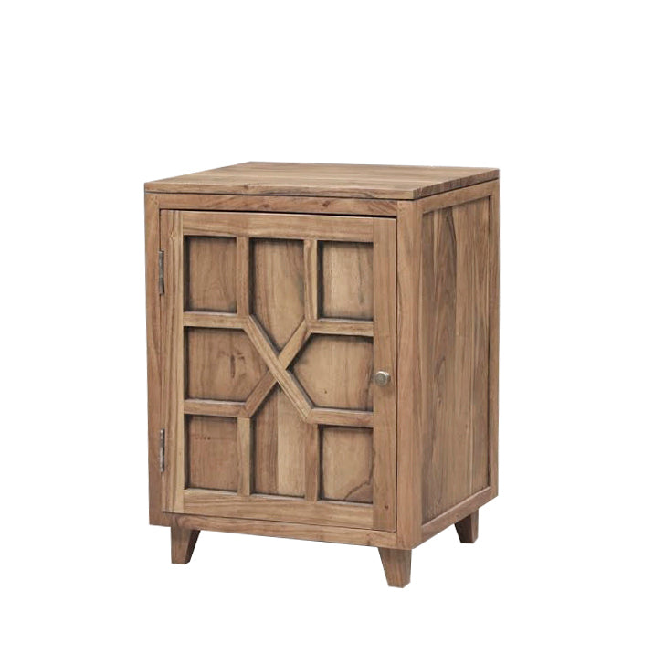 Mesa de cabeceira 1 porta esquerda | Acacia Punjab-II