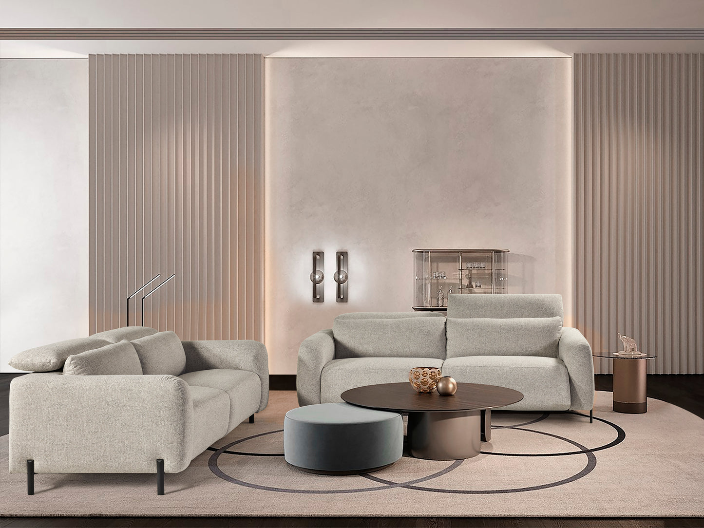 Canapé 2 places fixe | Kingston