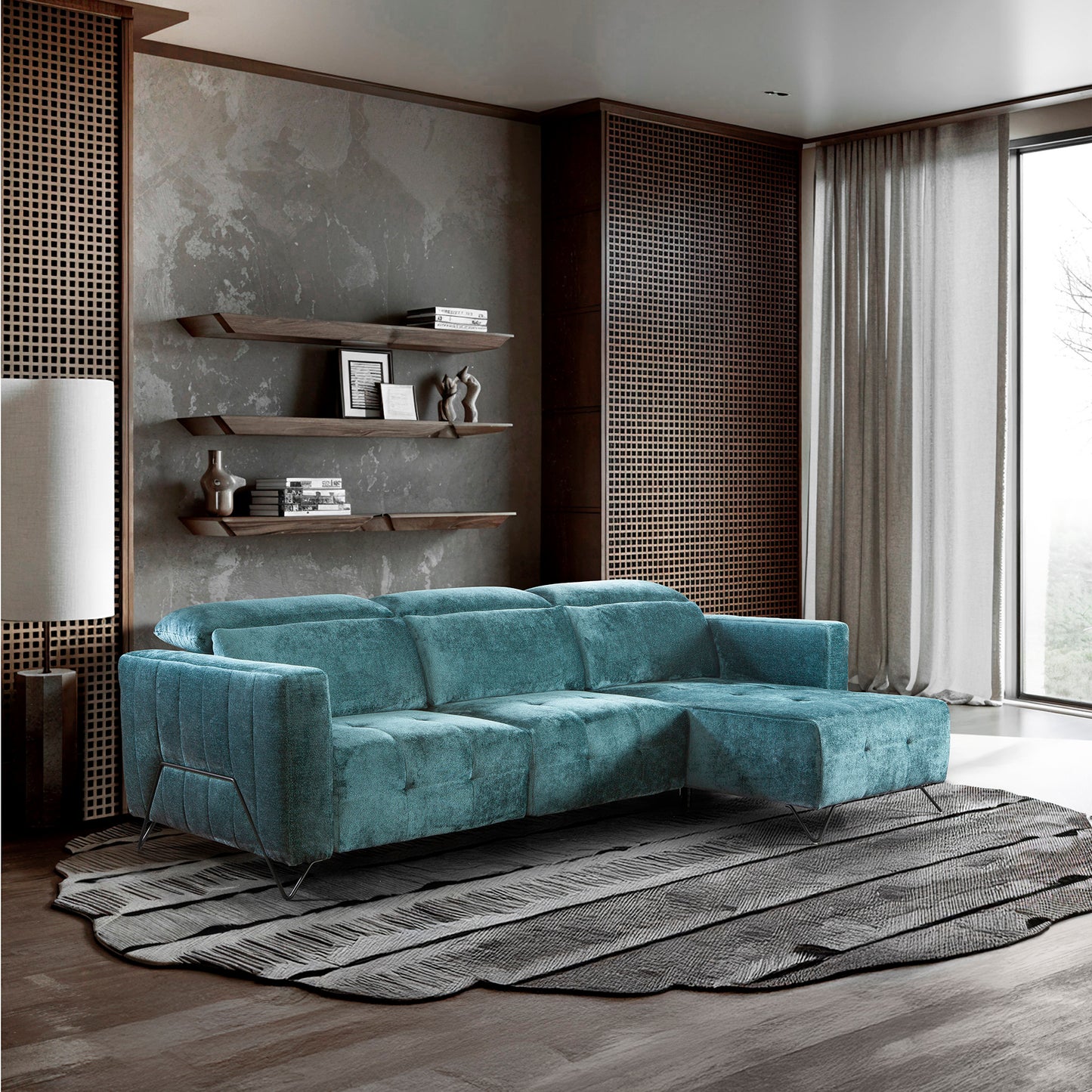 Sofá corredizo de 3 plazas | Mysore