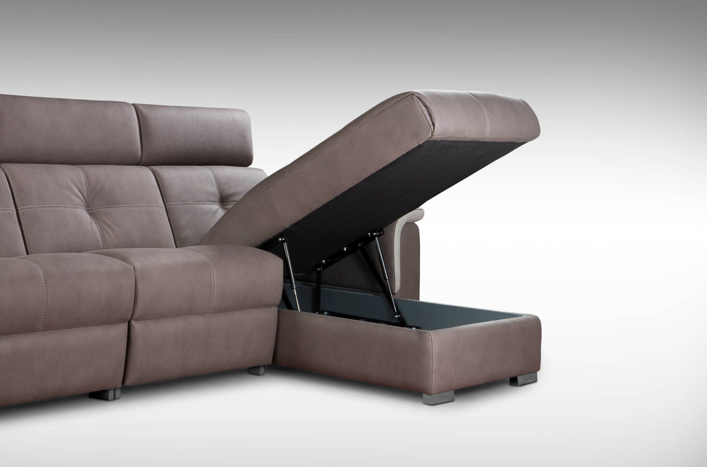 Canapé 3 places avec méridienne | Dehradun