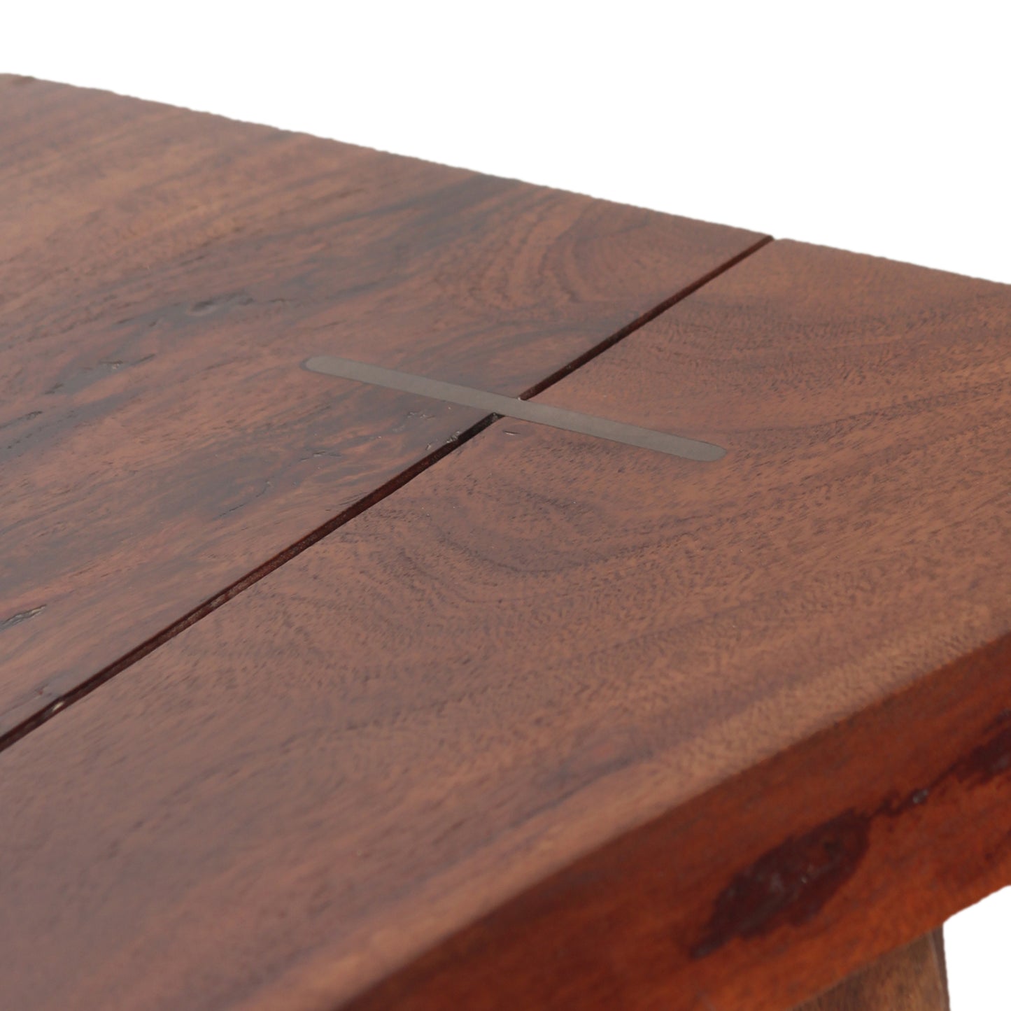 Mesa de jantar com rebordo natural | Acácia Sansur