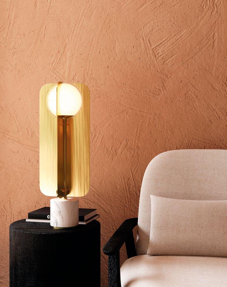 Lampe de table de la ligne Nina