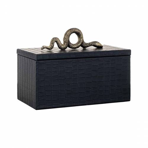 Juwelen box Charly snake Noir (noir)