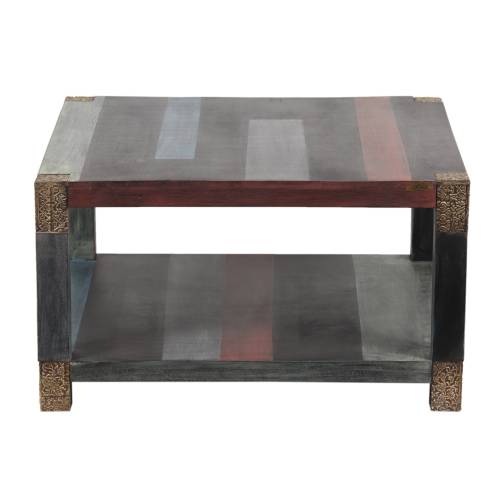 Table basse carrée 80 cm | Manguier Pushkar