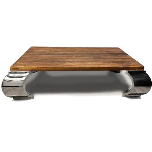 Table basse rectangulaire opium | Acacia Stainless III