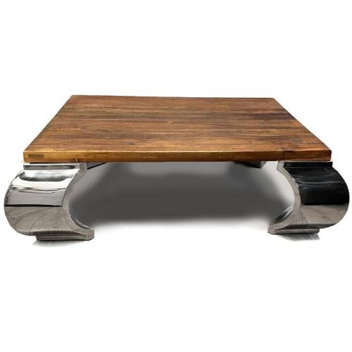 Table basse opium 120 cm | Acacia Stainless III