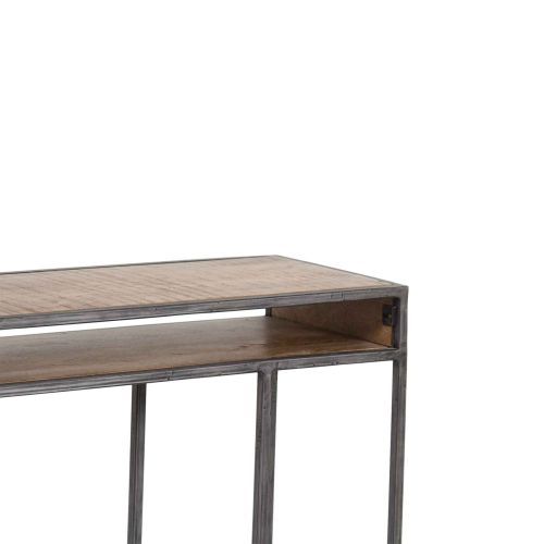 Table d'appoint bois et metal | Manguier Stockholm