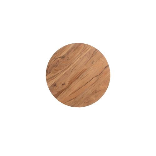 Table basse bois ronde 70 cm | Acacia Dimona
