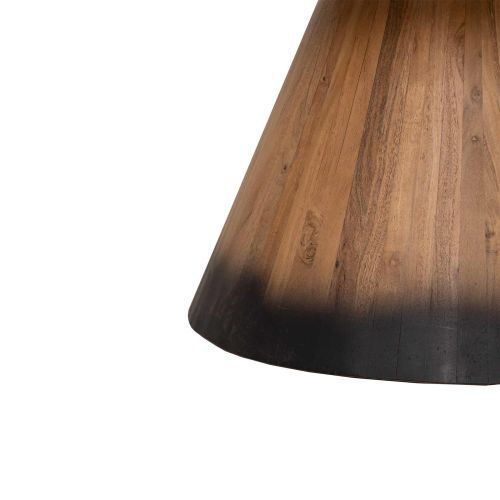Table basse bois ronde 70 cm | Acacia Dimona
