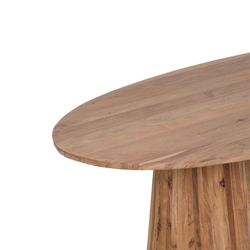 Table à manger ovale 200 cm | Acacia Dimona