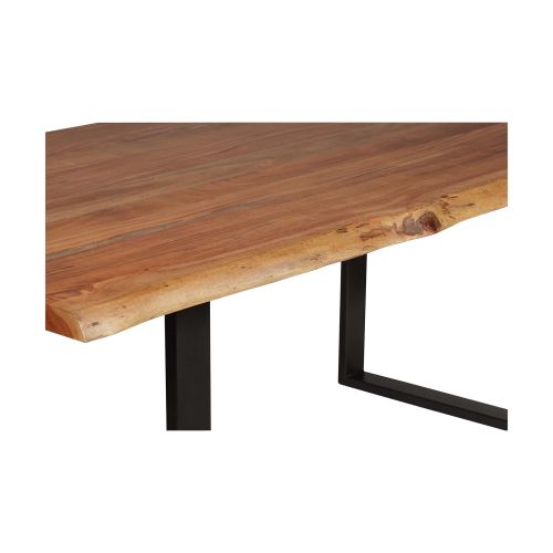 Table de repas rectangulaire 200 cm | Acacia Black