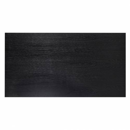 Table basse rectangulaire noir Blok H "Chêne Oakura" Tables basses rectangulaires - 113