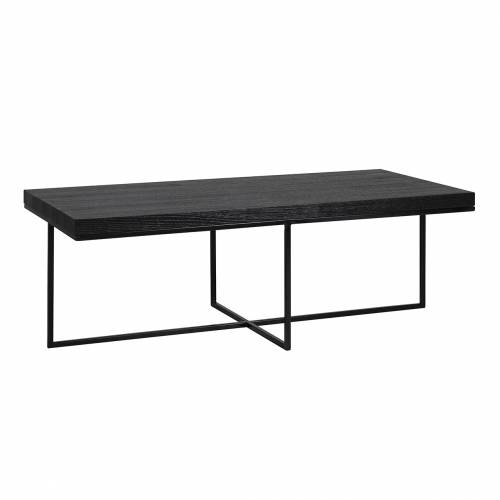 Table basse rectangulaire minimaliste 120x60 "Chêne Oakura" Tables basses rectangulaires - 35