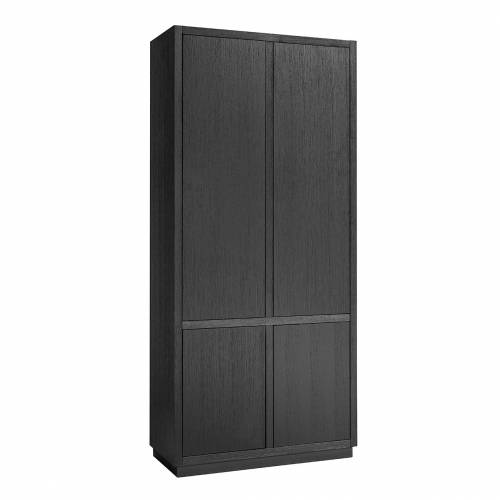 Cabinet Oakura 2x2-portes 3 étagères au desssu - 1 étagère au fond Meuble Déco Tendance - 90