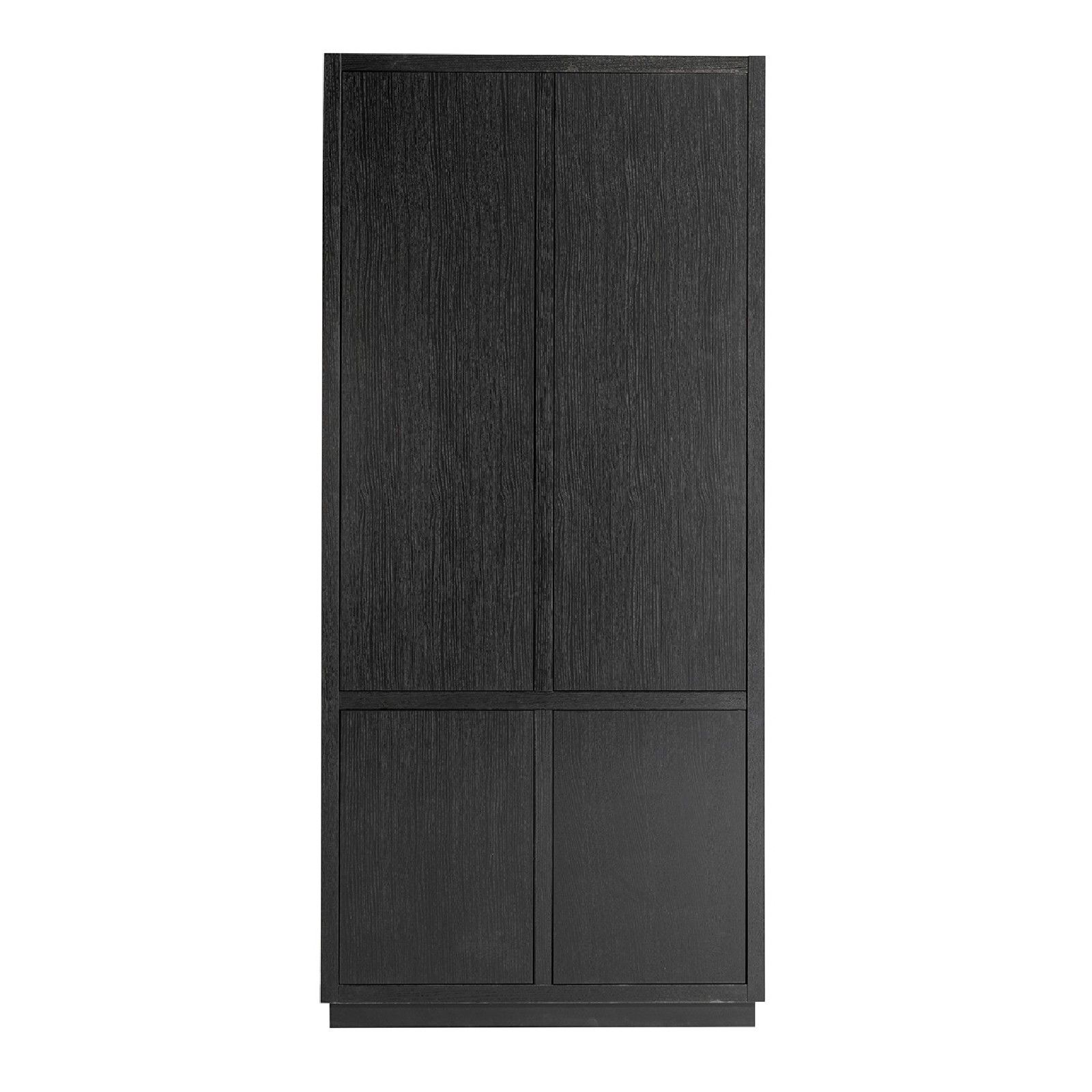 Cabinet Oakura 2x2-portes 3 étagères au desssu - 1 étagère au fond Meuble Déco Tendance - 530