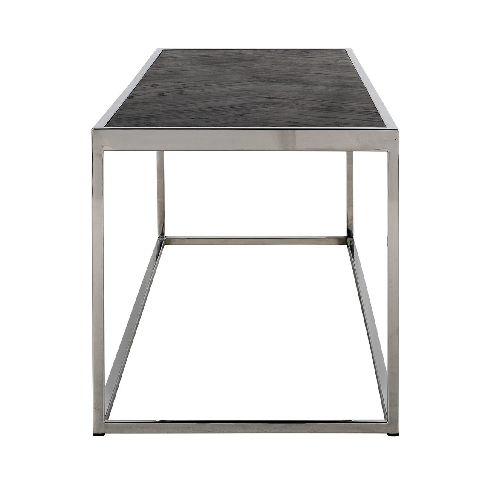 Table de salon Blackbone silver 160x40 Tables basses rectangulaires - 248
