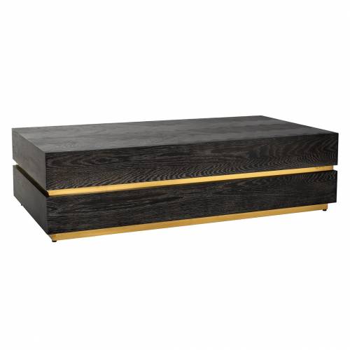 Table de salon Blackbone gold 150x80 (Block) Tables basses rectangulaires - 139