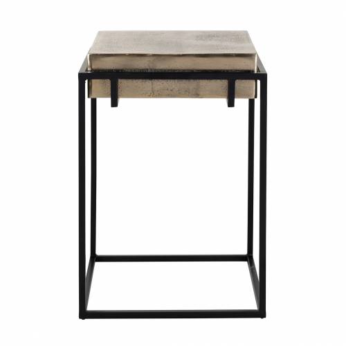 Table d'appoint Calloway champagne or Meuble Déco Tendance - 571
