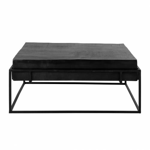 Table de salon Bolder aluminium noir Tables basses rectangulaires - 168