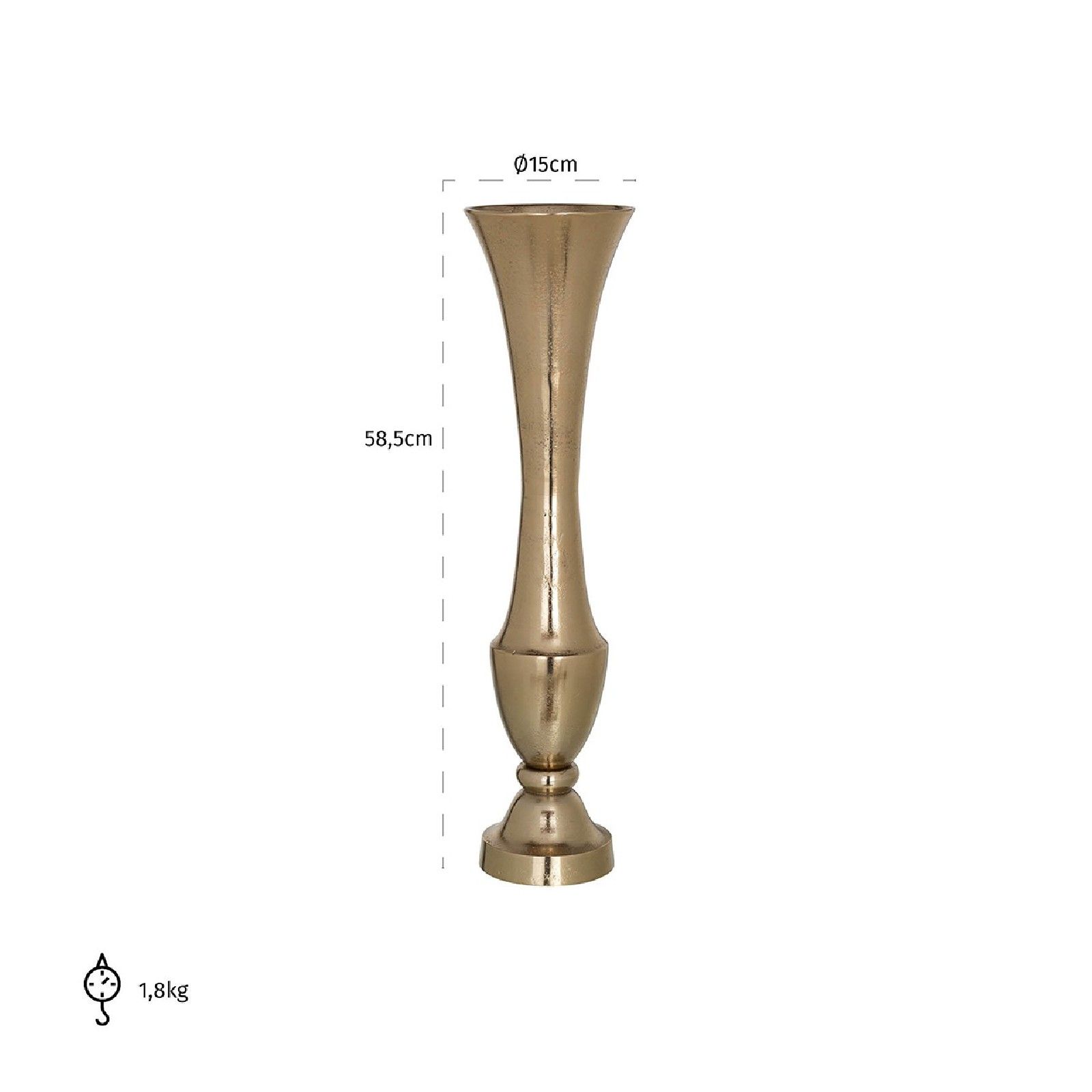 Vase Daemon gold Vases - 102