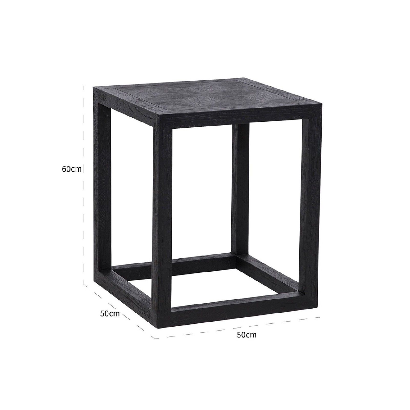 Table d'angle Blax 50x50 Meuble Déco Tendance - 152