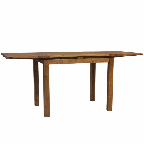 Table haute mange debout rectangulaire avec 2 rallonges en bois de qualité