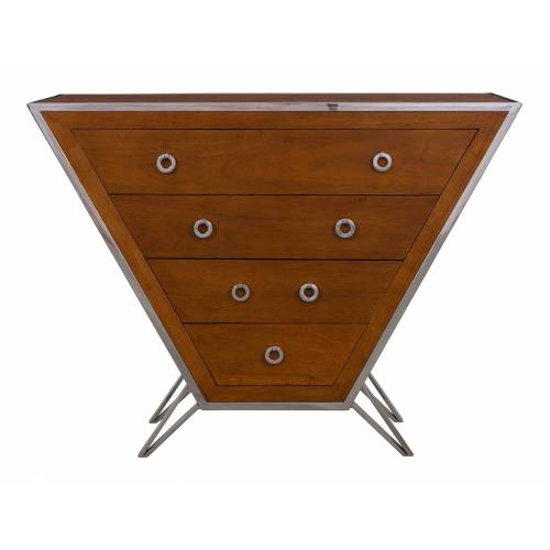 Commode BOURGET, noyer Mobilier Club Vintage - 6