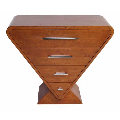 Commode ICONE, noyer Mobilier Club Vintage - 19