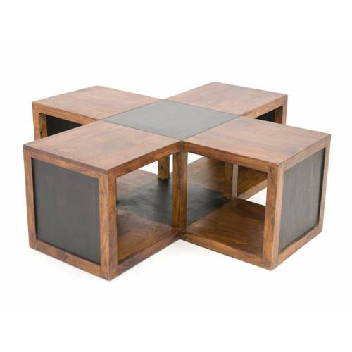 Table Basse Rome Palissandre - achat meuble de salon