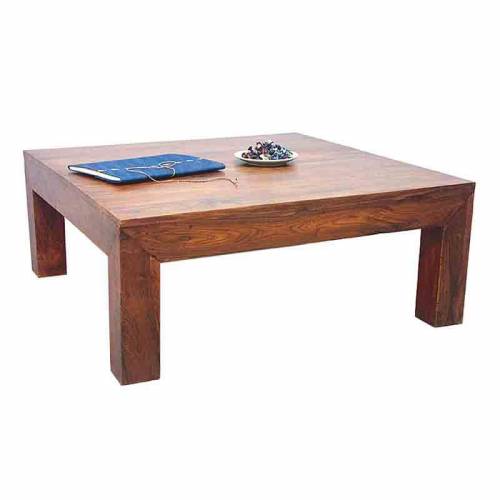 Table Carrée 100 Zen Palissandre - meuble en bois massif