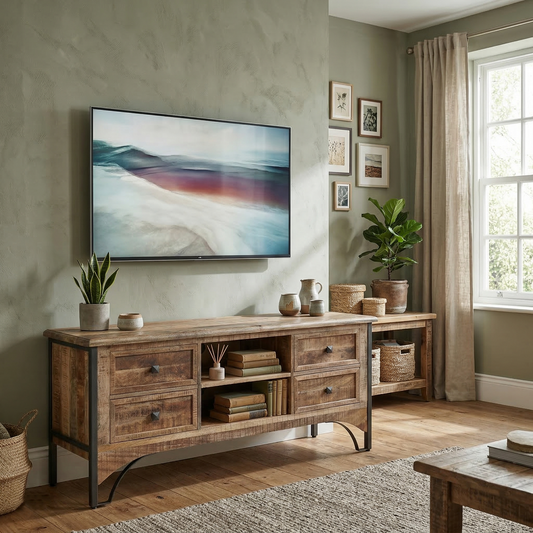 Les avantages du mobilier en bois massif dans un salon moderne